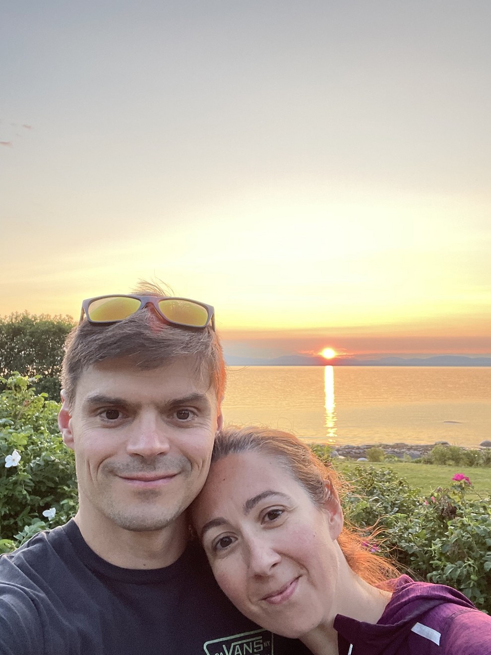 Patrick Malenfant et sa conjointe